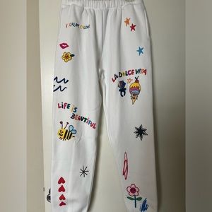 Mayfair “somebody loves you” sweatpants